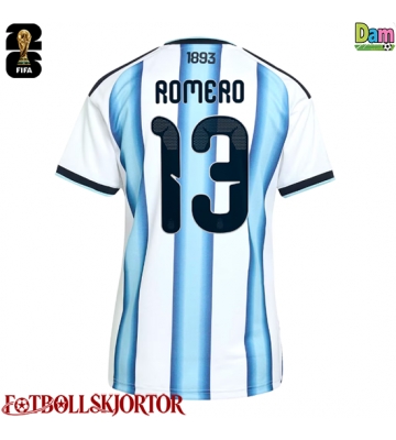 Argentina Cristian Romero #13 Hemmatröja Dam VM 2026 Kortärmad